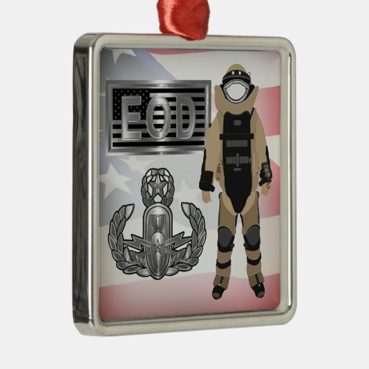 EOD Bomb Suit メタルオーナメント (右)