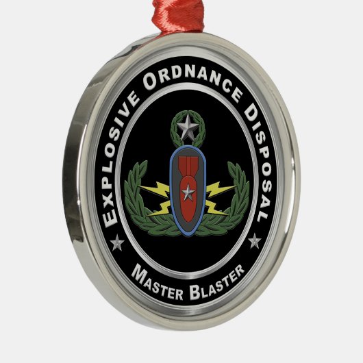 EOD Christmas メタルオーナメント (右)