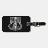 EOD Explosive Ordnance Disposal ラゲッジタグ (正面横)