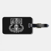 EOD Explosive Ordnance Disposal ラゲッジタグ (裏面横)
