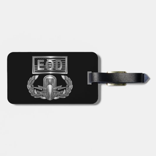 EOD Explosive Ordnance Disposal ラゲッジタグ (裏面横)