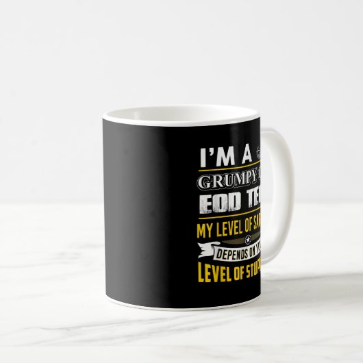 EOD Tech , I'm A Grumpy Old EOD Tech コーヒーマグカップ (正面右)