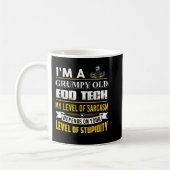 EOD Tech , I'm A Grumpy Old EOD Tech コーヒーマグカップ (左)