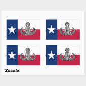 EOD TX 長方形シール (シート)