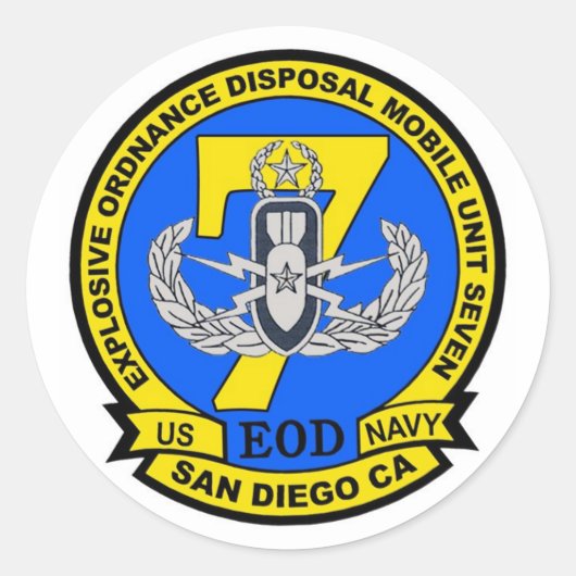 EODMU7 Ver 1 ラウンドシール (正面)