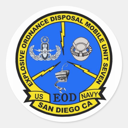 EODMU7 Ver 2 ラウンドシール (正面)