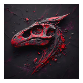 Eons in Crimson Chamber - The Genius Of The Ai フォトプリント