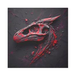 Eons in Crimson Chamber - The Genius Of The Ai メタルプリント