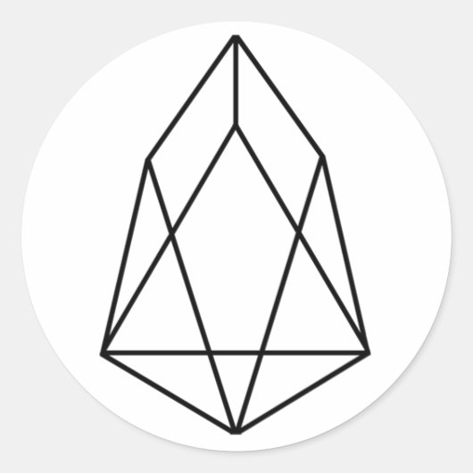 EOSクラシックステッカー（20枚） ラウンドシール (正面)