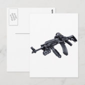 EOTechが戦術AK-47アサルトライフルを発見 ポストカード (正面/裏面)