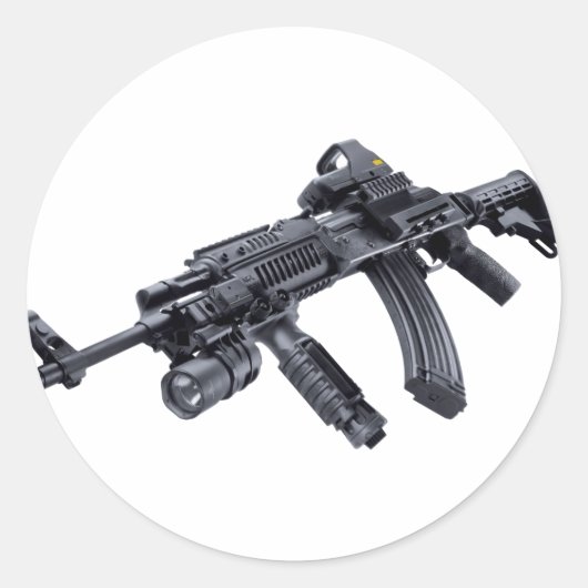 EOTech近視眼の戦術的AK-47アサルトライフルのステッキ ラウンドシール (正面)
