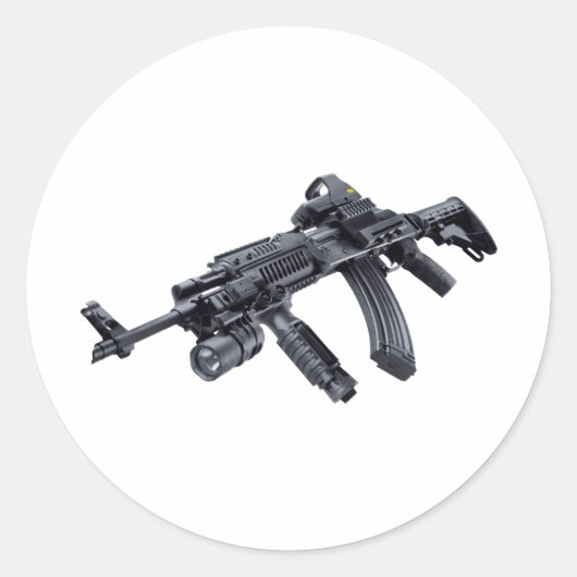 EOTech近視眼の戦術的AK-47アサルトライフルのステッキ ラウンドシール (正面)