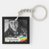 EOW/#JusticeForD Keychain キーホルダー (裏面)