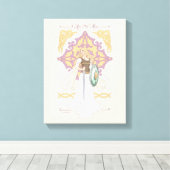 Éowyn "I Am No Man" Battle-Ready Graphic キャンバスプリント (インサイチュ (ウッドフロア))