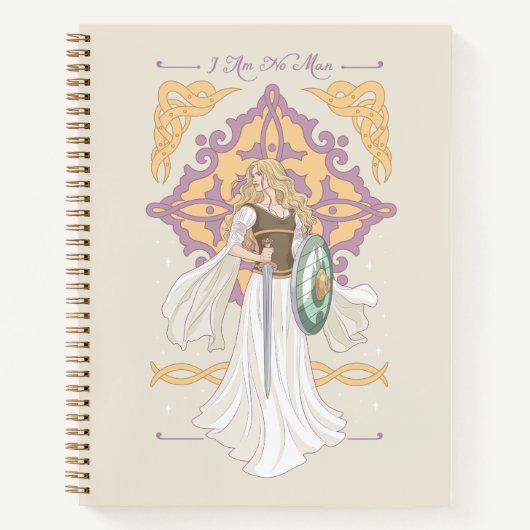 Éowyn "I Am No Man" Battle-Ready Graphic ノートブック (正面)