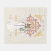 Éowyn "I Am No Man" Battle-Ready Graphic フリースブランケット (正面(横))