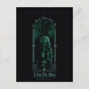Éowyn Vs SAURON™ "私は男ではない" ローハン グラフィック ポストカード