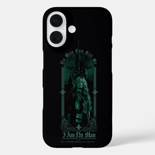 Éowyn Vs SAURON™ "私は男ではない" ローハン グラフィック Case-Mate iPhoneケース (裏面)