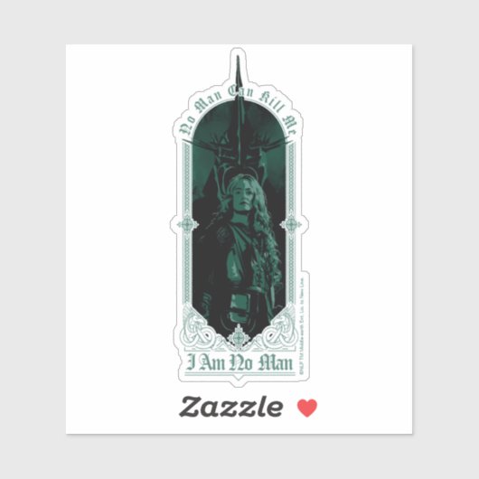 Éowyn Vs SAURON™ "I Am No Man" Rohan Graphic シール (シート)