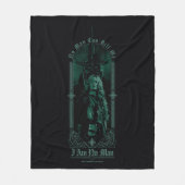 Éowyn Vs SAURON™ "I Am No Man" Rohan Graphic フリースブランケット (正面)