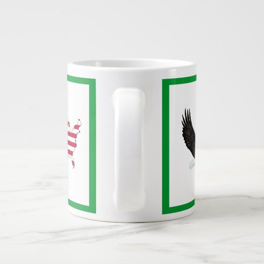 EPAジャ退職したンボマグ ジャンボコーヒーマグカップ (裏面)