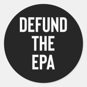 Epa環境保護庁の方針を解除する ラウンドシール