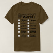 Epcot Drink Around the World Black文字Mexico Fir Tシャツ (デザイン正面)