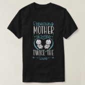Epecting Mother Of Twins Double The Trouble Twin M Tシャツ (デザイン正面)