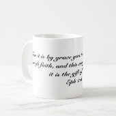 Ephの2:8 コーヒーマグカップ (正面左)