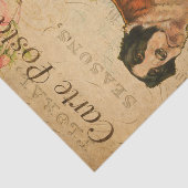 Ephemeraはがきフランスのドッグフローラの分離 薄葉紙 (詳細)