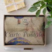 Ephemeraはがきフランスのホテイアバルーンの切り離し 薄葉紙 (ギフト)