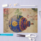 Ephemeraはがきフランスのホテイアバルーンの切り離し 薄葉紙 (クラフト)