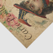 Ephemeraはがき女フランスの性フローラの分離 薄葉紙 (詳細)