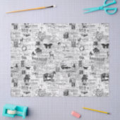 Ephemeraイラスト組織またはデコページ紙 薄葉紙 (クラフト)