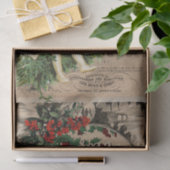 Ephemeraクリスマス新年のお土産の切り離し 薄葉紙 (ギフト)