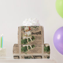 Ephemeraクリスマス新年のお土産ポスター