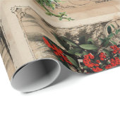 Ephemeraクリスマス新年のお土産ポスター ラッピングペーパー (ロールコーナー)