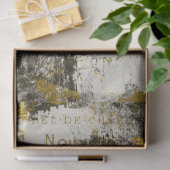 Ephemeraグランジ onフランスの抽象芸術背景 薄葉紙 (ギフト)