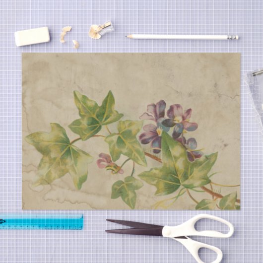 Ephemeraシートデザインシリーズ#5 薄葉紙 (クラフト)