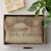 Ephemeraテディフランスのベアバラフローラデコパージュ 薄葉紙 (ギフト)