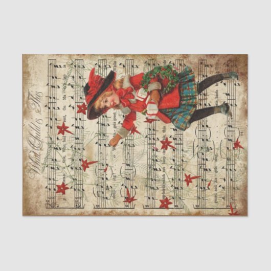 Ephemera何の子は、このキャロルの分離 薄葉紙 (正面)