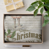 Ephemera1907クリスマスカロルホリーベリーデクページ 薄葉紙 (ギフト)