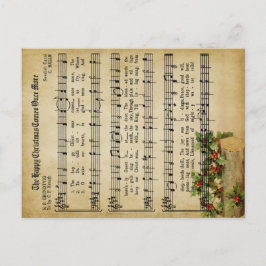 Ephemera Holly Berry The Christmas Carol Script シーズンポストカード