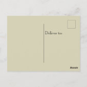 Ephemera Journalクラフトハガキバラ ポストカード (裏面)