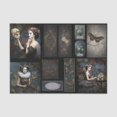 Ephemera Poetic Gothic Motifs  薄葉紙 (正面)