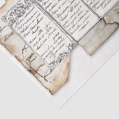 Ephemera + Seal AF4 Decopageを動揺してドキュメント化 薄葉紙 (詳細)