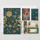 Ephemera Sheet - Dark Gothic Woman 招待状 (裏面)