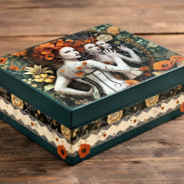 Ephemera Sheet - Dark Gothic Woman 招待状