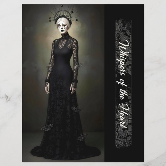 Ephemera Sheet Gothic Rose Queen (正面)