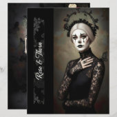 Ephemera Sheet Gothic Rose Queen (正面/裏面)